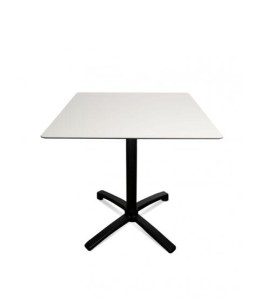 Stół Drop 70x70 Black-Silver Resol 