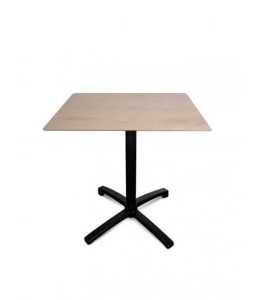 Stół Drop 70x70 Black-Natural Oak Resol 