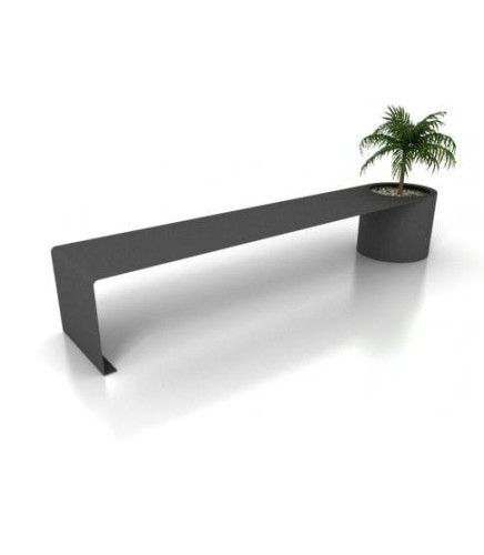 Ławka City Resol, nowoczesne rozwiązanie, idealne na każdy taras, ale również do każdego wnętrza, wysoka jakość produktu, starannie dobrane surowce